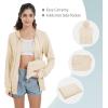 imageQBK Light Weight Zip Up Hoodie Thin Summer Jacket For WomenOat