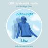 imageQBK Light Weight Zip Up Hoodie Thin Summer Jacket For WomenRoyal Blue