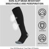 imageQBK Toddler Baseball Socks Youth Softball Tee Ball Kids Soccer Socks for Boy Girl 2 PairsBbaseball Socksblack