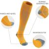imageQBK Toddler Baseball Socks Youth Softball Tee Ball Kids Soccer Socks for Boy Girl 2 PairsEbaseball Socksyellow