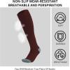 imageQBK Toddler Baseball Socks Youth Softball Tee Ball Kids Soccer Socks for Boy Girl 2 PairsIbaseball Socksmaroon