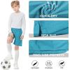 imageQBK Toddler to Youth Athletic Shorts for Boys and Girls Soccer Basketball SportsPhoton Blue