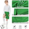 imageQBK Toddler to Youth Athletic Shorts for Boys and Girls Soccer Basketball SportsVolt