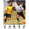 imageQBK Toddler to Youth Boys 2 in 1 Athletic Shorts Basketball Compression Shorts with Liner for Girls Soccer Running SportsGrey