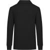 imageQBK Toddler to Youth Boys School Uniform Pique Polo Shirts Kids Long Sleeve Collared Golf ShirtBlack