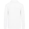 imageQBK Toddler to Youth Boys School Uniform Pique Polo Shirts Kids Long Sleeve Collared Golf ShirtWhite