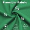 imageQBK Womens Neon T Shirt Long Sleeve TShirt Sun Protection UPF 50 for Hiking Fishing Workout Rash Guard and Athletic SportsJade Green
