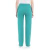 imageQBK Yoga Scrub Pants Women Mid Rise Yoga Work Pants Five Pocket Cargo Scrub PantGreen