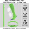 imageQBK Youth Baseball Socks ampamp Belt Combo Set for Kids 216 Years SoftballTee Ball Accessories 1 Pair  1 Belt UnisexHbaseball Socksneon Green