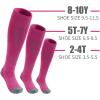 imageQBK Youth Baseball Socks ampamp Belt Combo Set for Kids 216 Years SoftballTee Ball Accessories 1 Pair  1 Belt UnisexJsoftbal Socksroseo