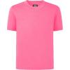 imageQBK 2T to Youth Neon Shirt Kids UPF 50 Dry Fit Athletic Short Sleeve Rash Guard T Shirts for Boys Girls Sports UndershirtHot Pink