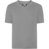 imageQBK 2T to Youth Neon T Shirt Kids Rash Guard UPF 50 VNeck Dry Fit Athletic Short Sleeve Shirts for Boys and GirlsGrey