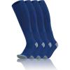imageQBK Toddler Baseball Socks Youth Softball Tee Ball Kids Soccer Socks for Boy Girl 2 PairsIbaseball Socksroyal Blue