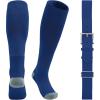 imageQBK Youth Baseball Socks ampamp Belt Combo Set for Kids 216 Years SoftballTee Ball Accessories 1 Pair  1 Belt UnisexIbaseball Socksroyal Blue