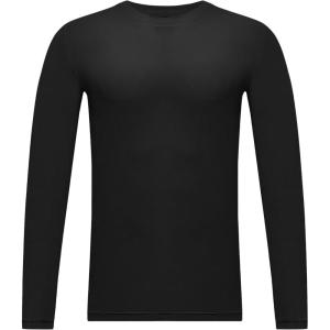 image2T to Youth Boys Compression Shirt Toddler Kids Long Sleeve Baseball Football Undershirt Girls Quick Dry Athletic Base LayerBlack