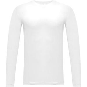 image2T to Youth Boys Compression Shirt Toddler Kids Long Sleeve Baseball Football Undershirt Girls Quick Dry Athletic Base LayerWhite