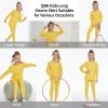 image3T 4T 5T to 12 Years Girls Long Sleeve Shirts Kids Cotton TShirt Toddler Basic Crew Neck TopYellow