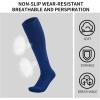 imageQBK 2 Pairs Toddler To Youth BaseballSoftball Socks  Soccer TBall Team Sport Socks For Kids Boys And GirlsRoyal Blue