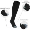 imageQBK 216Y Toddler Baseball Socks And Belt Youth Softball Tee Ball Combo Set for Boy Girl 2 Pairs of Socks ampamp 1 BeltBbaseball Socksblack