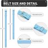imageQBK 216Y Toddler Baseball Socks And Belt Youth Softball Tee Ball Combo Set for Boy Girl 2 Pairs of Socks ampamp 1 BeltDsoftbal Socksblue