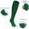 imageQBK 216Y Toddler Baseball Socks And Belt Youth Softball Tee Ball Combo Set for Boy Girl 2 Pairs of Socks ampamp 1 BeltFbaseball Socksgreen