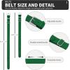 imageQBK 216Y Toddler Baseball Socks And Belt Youth Softball Tee Ball Combo Set for Boy Girl 2 Pairs of Socks ampamp 1 BeltFbaseball Socksgreen