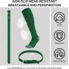 imageQBK 216Y Toddler Baseball Socks And Belt Youth Softball Tee Ball Combo Set for Boy Girl 2 Pairs of Socks ampamp 1 BeltFbaseball Socksgreen