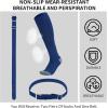 imageQBK 216Y Toddler Baseball Socks And Belt Youth Softball Tee Ball Combo Set for Boy Girl 2 Pairs of Socks ampamp 1 BeltIbaseball Socksroyal Blue