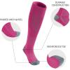 imageQBK 216Y Toddler Baseball Socks And Belt Youth Softball Tee Ball Combo Set for Boy Girl 2 Pairs of Socks ampamp 1 BeltJsoftbal Socksroseo