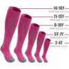 imageQBK 216Y Toddler Baseball Socks And Belt Youth Softball Tee Ball Combo Set for Boy Girl 2 Pairs of Socks ampamp 1 BeltJsoftbal Socksroseo