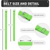 imageQBK 216Y Toddler Baseball Socks And Belt Youth Softball Tee Ball Combo Set for Boy Girl 2 Pairs of Socks ampamp 1 BeltKsoftbal Socksneon Green