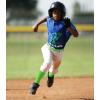 imageQBK 216Y Toddler Baseball Socks And Belt Youth Softball Tee Ball Combo Set for Boy Girl 2 Pairs of Socks ampamp 1 BeltKsoftbal Socksneon Green