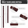 imageQBK 216Y Toddler Baseball Socks And Belt Youth Softball Tee Ball Combo Set for Boy Girl 2 Pairs of Socks ampamp 1 BeltLsoftbal Socksmaroon