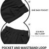 imageQBK 2T 3T 4T 5T Toddler Girls Softball Pants Boys Baseball Pant tee Ball Pants Fastpitch Pants with PocketsBlack