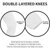imageQBK 2T 3T 4T 5T Toddler Girls Softball Pants Boys Baseball Pant tee Ball Pants Fastpitch Pants with PocketsWhite