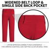 imageQBK 2T 3T 4T 5T to 17 Years Toddler Boys Baseball Pants Girls Softball Pants Kids Tee Ball PantsRed