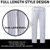 imageQBK 2T 3T 4T 5T to 17 Years Toddler Boys Baseball Pants Girls Softball Pants Kids Tee Ball PantsWhiteBlack