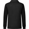imageQBK 2T to Youth Boys Long Sleeve School Uniform Pique Polo Toddler Kids Neon Collared Golf ShirtBlack
