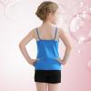 imageQBK 2T12Years Girls Camisole Tank Tops Cotton Camis Sleeveless Spaghetti Undershirts for Dance and GymnasticsRoyal Blue