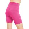 imageQBK 2T13Years Girls Basic Dance Shorts for Gymnastics Bike or Under Skirts Toddler Kids Solid Soft Short LeggingsNeon Pink