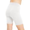 imageQBK 2T13Years Girls Basic Dance Shorts for Gymnastics Bike or Under Skirts Toddler Kids Solid Soft Short LeggingsWhite