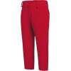 imageQBK 2T13Years Girls Softball Pants Kids Youth Boys Baseball Practice Pant Toddler tee Ball PantsRed