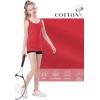 imageQBK 2T13Years Girls Tank Tops Cotton Dance Basic Sleeveless Undershirts for Gymnastics Ballet DancewearRed