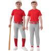 imageQBK 2T17Y Toddler Baseball Pants Youth Softball Pants Kids Tee Ball Pants for Boy GirlAbaseball Pantsgray