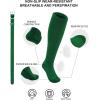 imageQBK 2T3T4T5T Toddler Baseball Socks And Belt Youth Softball Tee Ball Combo Set for Boy Girl 1 Pairs of Socks ampamp 1 BeltGreen