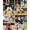 imageQBK 2T3T4T5T Toddler Baseball Socks And Belt Youth Softball Tee Ball Combo Set for Boy Girl 1 Pairs of Socks ampamp 1 BeltLight Blue