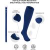 imageQBK 2T3T4T5T Toddler Baseball Socks And Belt Youth Softball Tee Ball Combo Set for Boy Girl 1 Pairs of Socks ampamp 1 BeltRoyal Blue