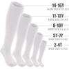 imageQBK 2T3T4T5T Toddler Baseball Socks And Belt Youth Softball Tee Ball Combo Set for Boy Girl 1 Pairs of Socks ampamp 1 BeltWhite