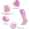 imageQBK 2T3T4T5T Toddler To Youth BaseballSoftball Socks  Soccer TBall Team Sport Socks For Kids Boys And Girls3 PairsBaby Pink