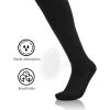 imageQBK 2T3T4T5T Toddler To Youth BaseballSoftball Socks  Soccer TBall Team Sport Socks For Kids Boys And Girls3 PairsBlack